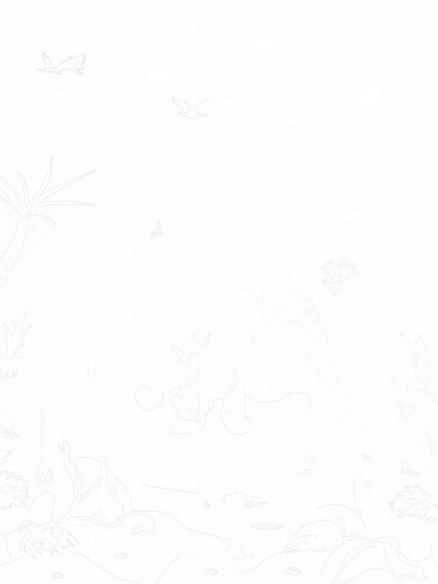 Brontosaurus in a Prehistoric Jungle