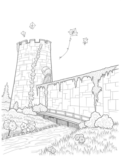 The Enchanted Stone Wall and Serene Valley