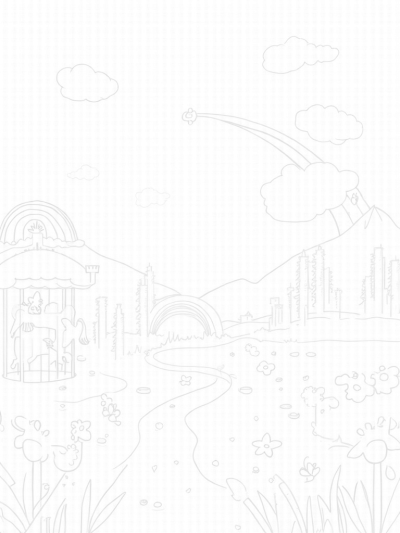 Kaleidoscopic Flowers and Candy Cane Carousel