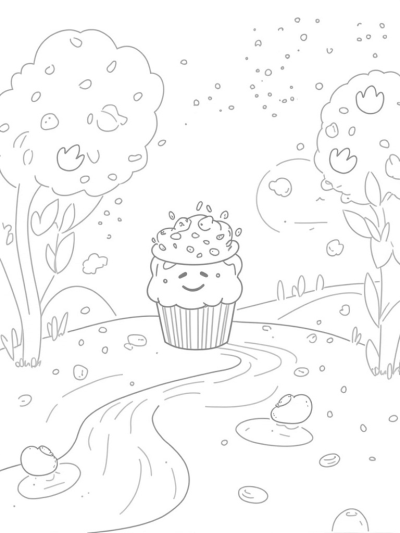 Giant Strawberries and a Cupcake Wonderland