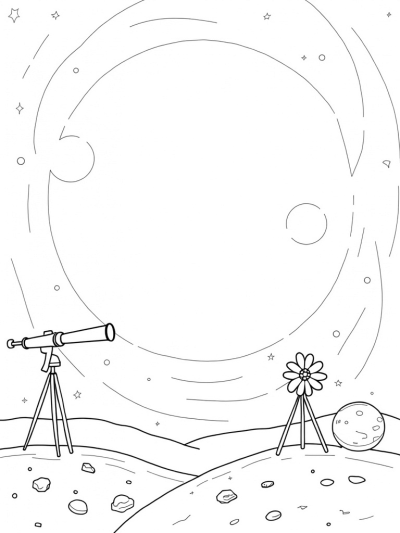 Cosmic Garden with Blooming Planets