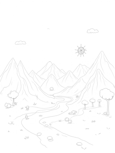 Pencil Peaks and Paintbrush Trees