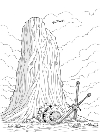 Titan's Wall of Roots and Stone