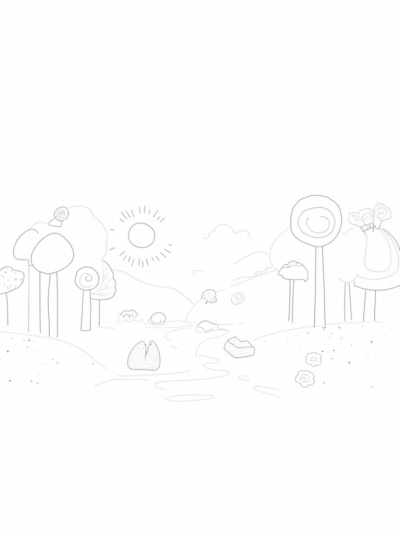 Lollipop Trees and Chocolate Rivers in a Fruit Orchard