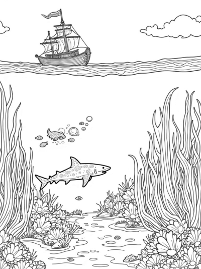 Underwater City of Coral Sharks