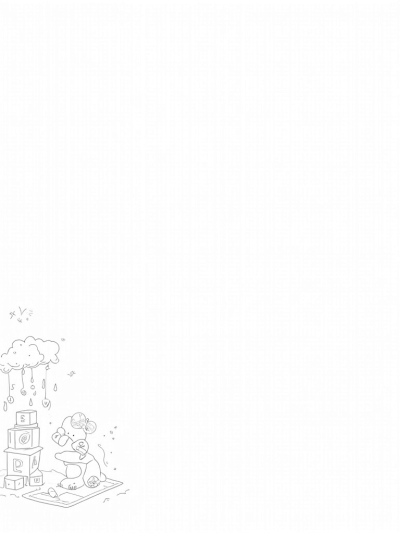 Oversized Toys in a Cozy Nursery