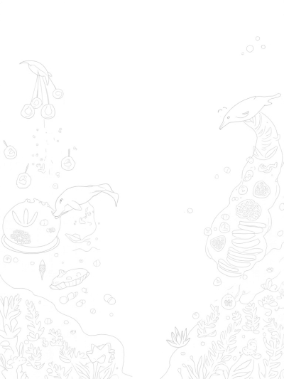 Underwater City with Dolphins and Glowing Seashells