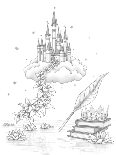 Enchanted Castle on a Cloud