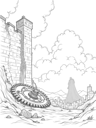Crumbling City Wall and Colossal Titans