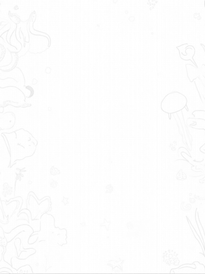 Underwater Garden with Octopus and Fish