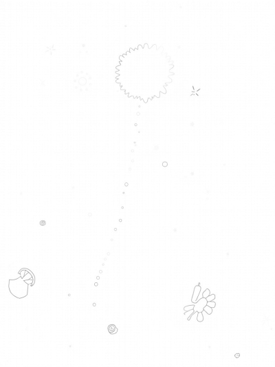 Boba Galaxy with Tapioca Pearls and Bubble Tea Sun