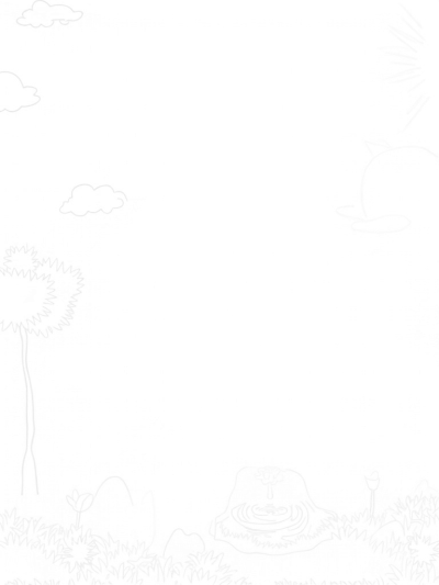 Giant Easter Basket Surrounded by Pastel Eggs and Daisies