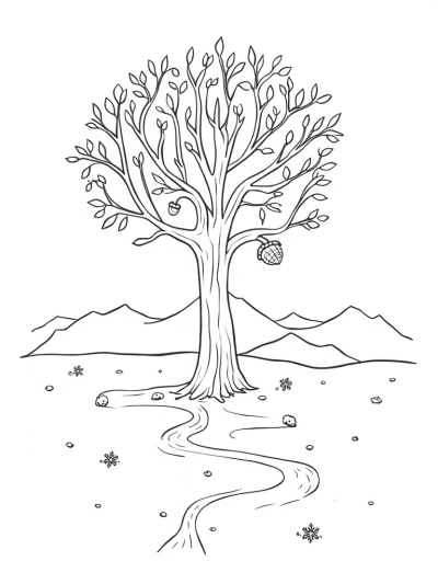 Kaleidoscope Tree of Seasons