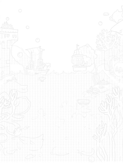 Underwater City with Dolphins and Jellyfish Lanterns