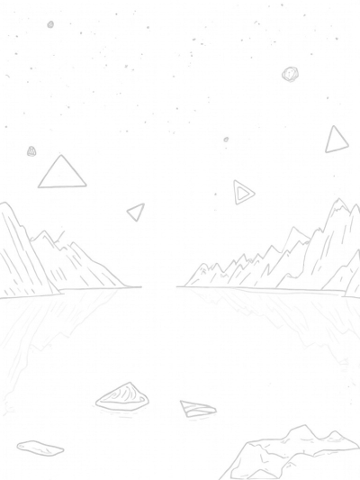 Cosmic Triangles Over a Tranquil Lake