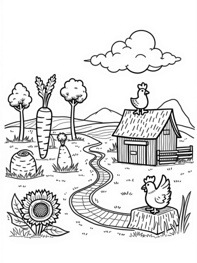 Giant Vegetables and a Cloud Barn