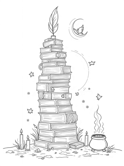 The Castle of Books and Magic Ink