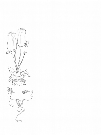 Enchanted Garden with Magical Castle and Glass Slipper