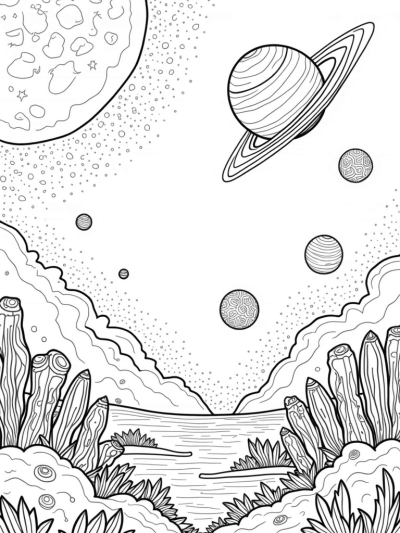 Cosmic Garden of Blooming Planets