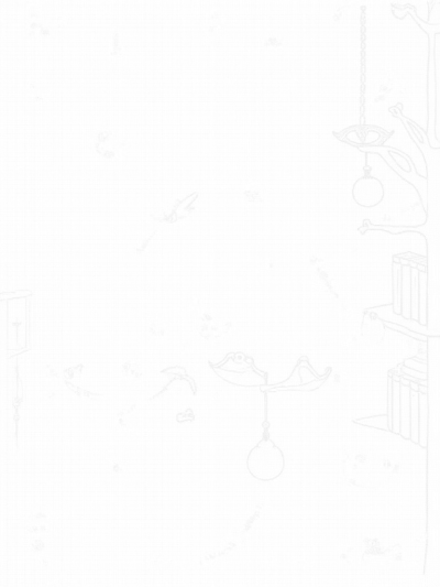 Magical Wizarding Library with Floating Quill and Owl