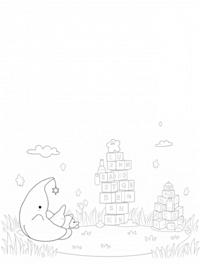 Cozy Nursery with Moon and Star Plush Toys