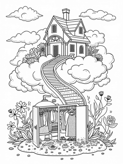 Dreamhouse on a Cloud with Fashion Fun