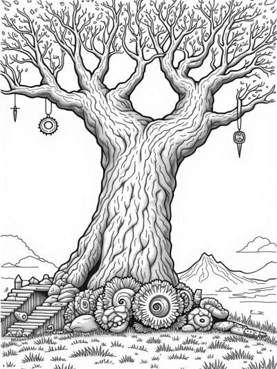 Colossal Tree of Titan's Gear