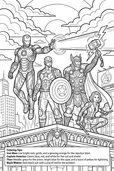 Avengers Rooftop