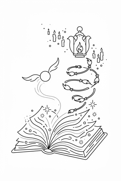 Spellbook Waterfall