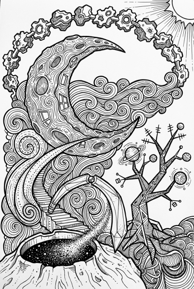 Moon Staircase Telescope