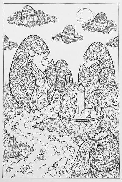 Chocolate Egg Meadow