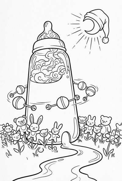 Baby Bottle Lighthouse