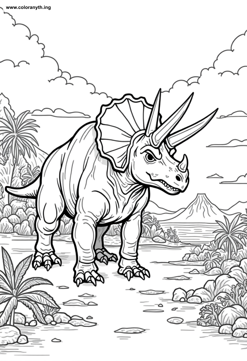 2 Nature Scene Coloring Pages